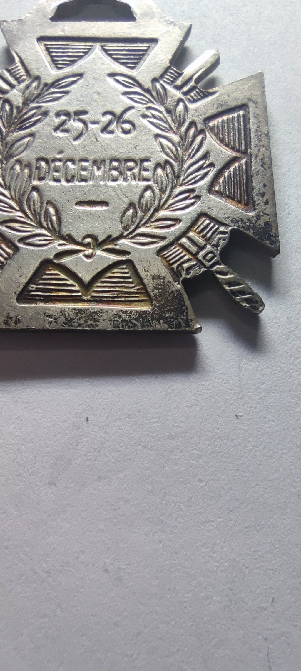 Médaille Journée du Poilu 1915 signée Bargas – vue 3
