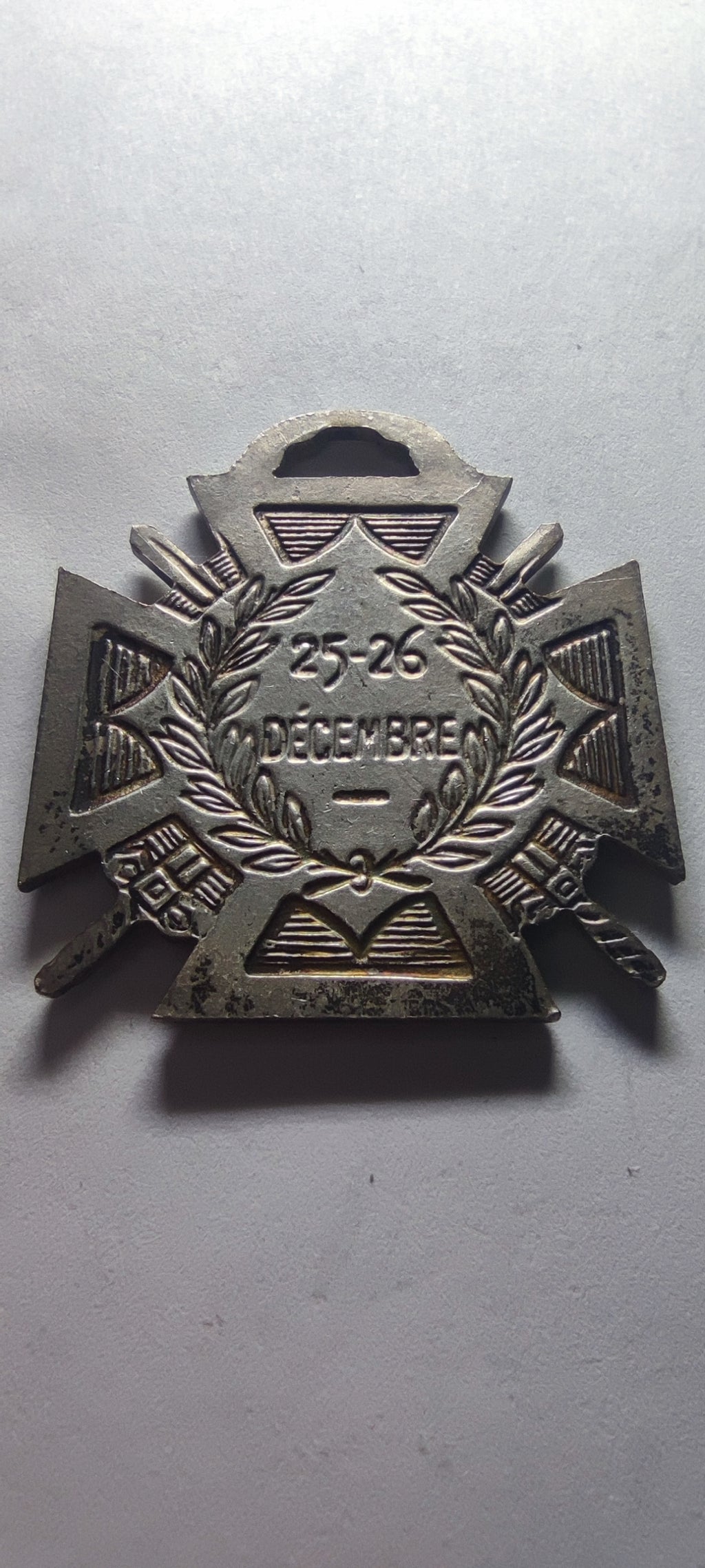 Médaille Journée du Poilu 1915 signée Bargas – vue 4