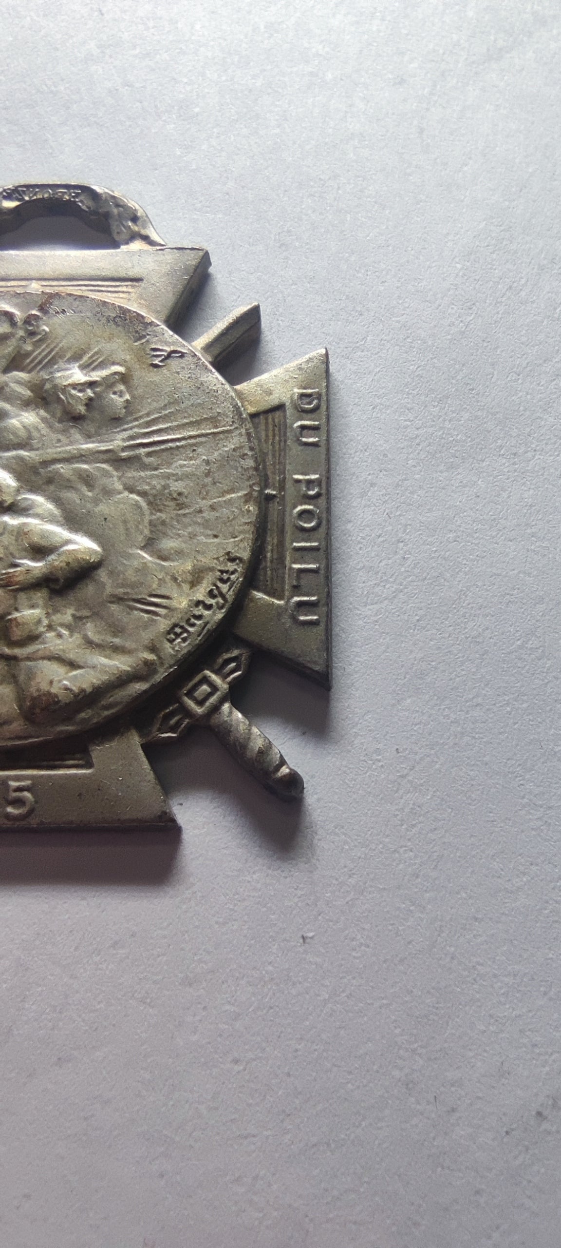 Médaille Journée du Poilu 1915 signée Bargas – vue 7