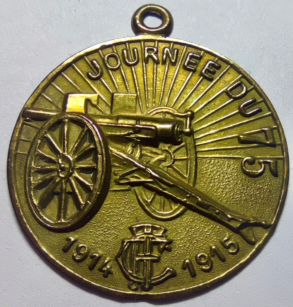 Insigne Journée du 75, 1914-1915, Touring-Club de France – vue 1