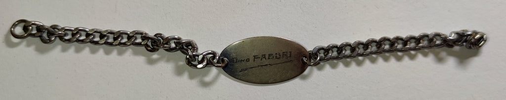 Archives d'un immigré italien, Dino Fabbri (1911-1985) : de Lucques à Alfortville, naturalisation 1939, exode, Berlin 1944, rapatriement - lot de 19 documents et une gourmette
