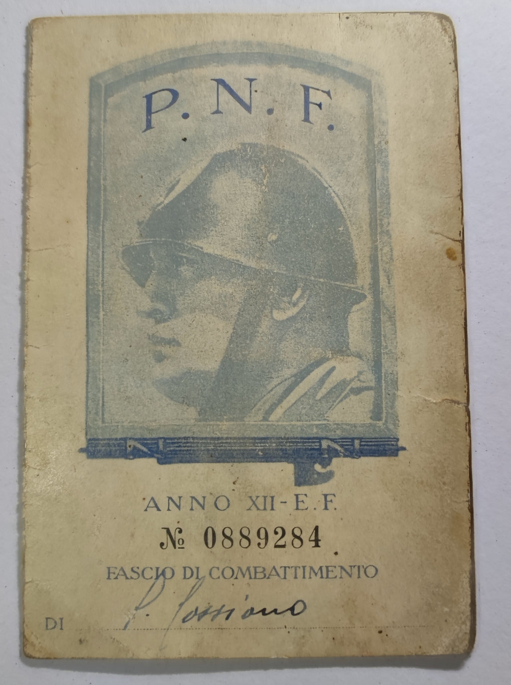 Archives d'un immigré italien, Dino Fabbri (1911-1985) : de Lucques à Alfortville, naturalisation 1939, exode, Berlin 1944, rapatriement - lot de 19 documents et une gourmette