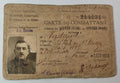 Groupement du poilu Gaston Nadaud (1889-1957), classe 1909 : livret militaire 1914-1919 et sa pochette, carte du combattant, papiers de famille et portrait de cuirassier - Alfortville
