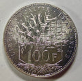 100 francs Panthéon 1982, argent 900, Ve République (première année de frappe)