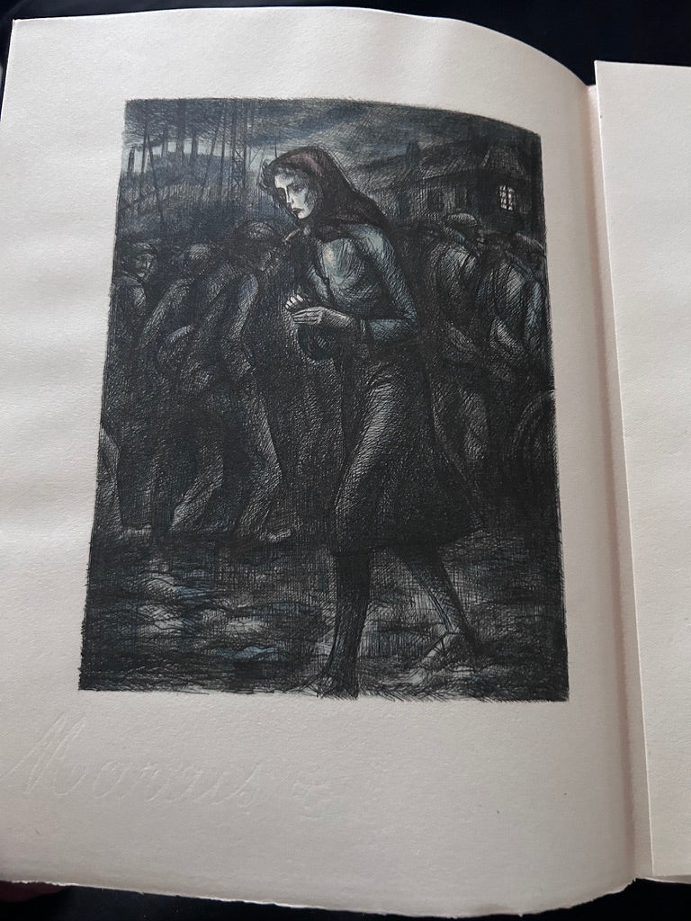 Maxence Van der Meersch, Le Cœur pur, illustrations d'André Collot, Au Moulin de Pen-Mur, 1950, tirage limité n° 892