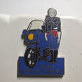 Pin’s Brigade motorisée d'Hussigny, gendarmerie, vers 1990