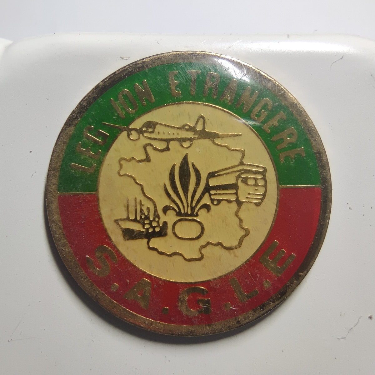 Pin’s Légion étrangère, S.A.G.L.E., vers 1990