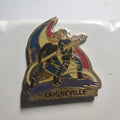 Pin’s Laigneville, deux tireurs, vers 1990