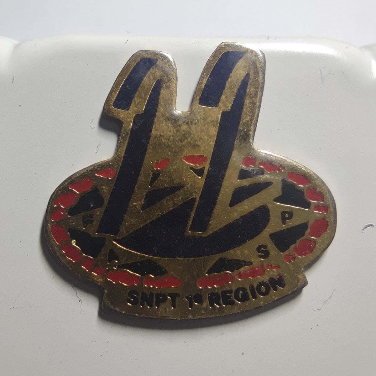 Pin’s SNPT 1re région, FASP (police), vers 1990
